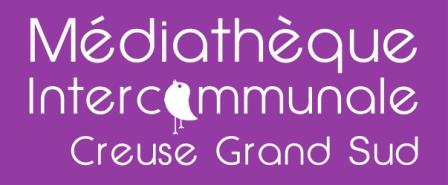 Logo médiathèque creuse grand sud