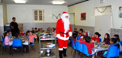 père noel cantine