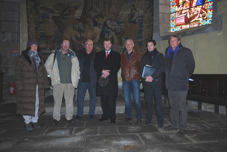 Visite à l'église