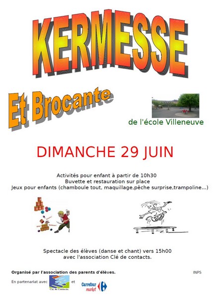 kermesse villeneuve