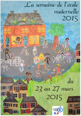 affiche semaine maternelle