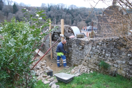 mur soutenement cimetière