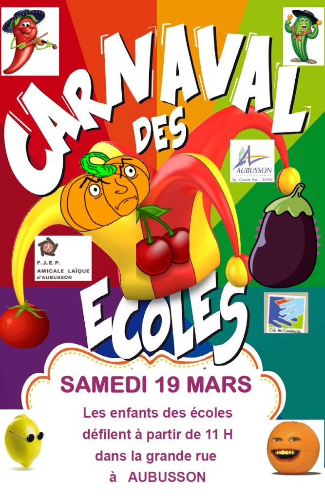 affiche carnaval