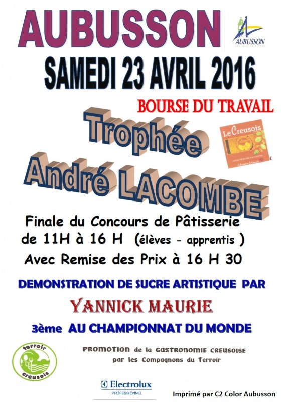 Affiche Trophée Lacombe