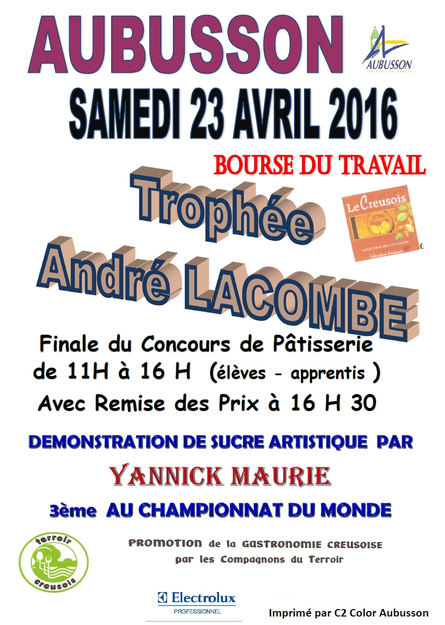 Affiche Trophée Lacombe