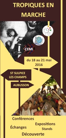 affiche Tropiques en Marche 2016