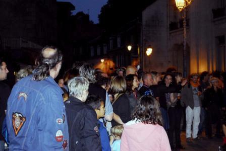 Foule groupe central