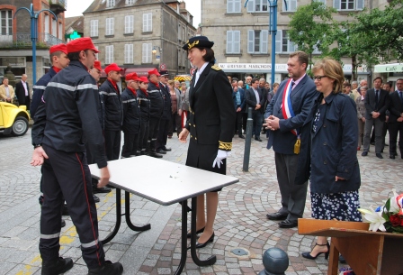 avec les pompiers