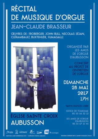 affiche concert orgue