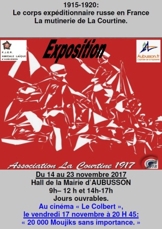 affiche AL expo la courtine