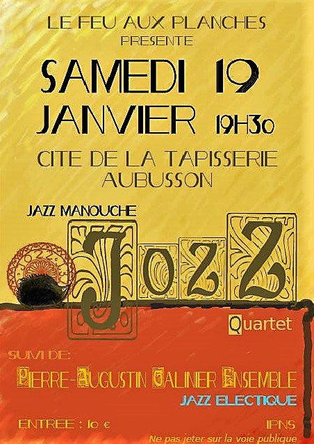 affiche jazz