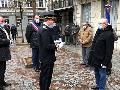 Remise des médailles