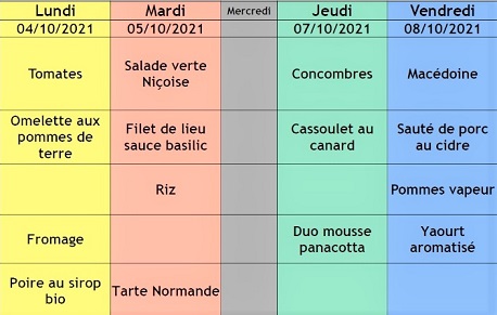 Menu semaine 40 (2)