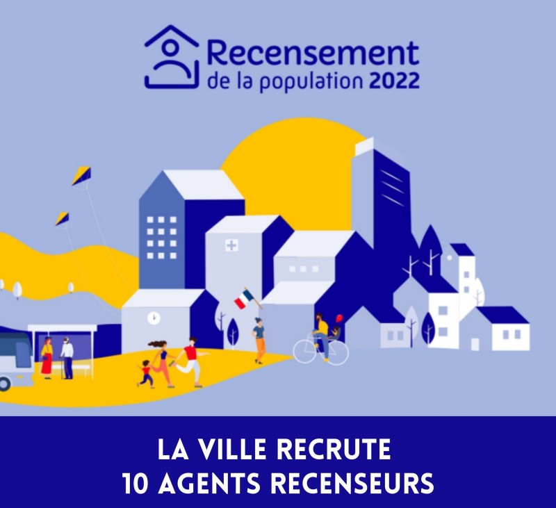 La ville recrute 10 agents recenseurs(1)