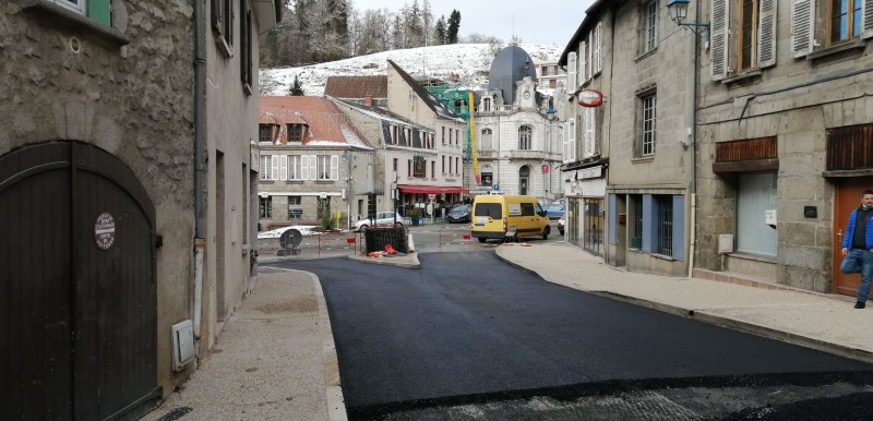 travaux rue des fusillés