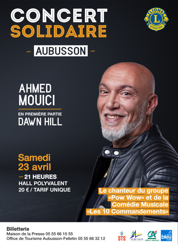 affiche concert Ahmed Mouici 2