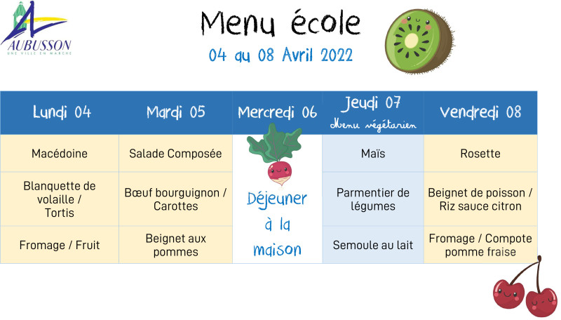 Microsoft Word - menu école semaine 04 au 08 avril 2022
