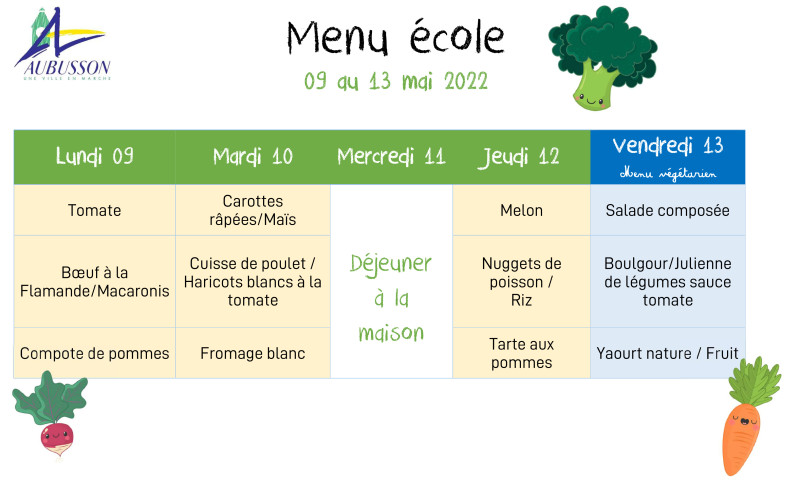 Microsoft Word - menu école semaine 9 au 13 mai 2022