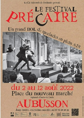 AFFICHE Festival precaire 2022 site