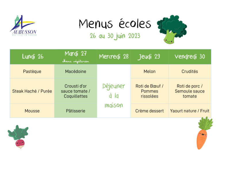 Microsoft Word - menus écoles semaine 26 au 30  juin 2023