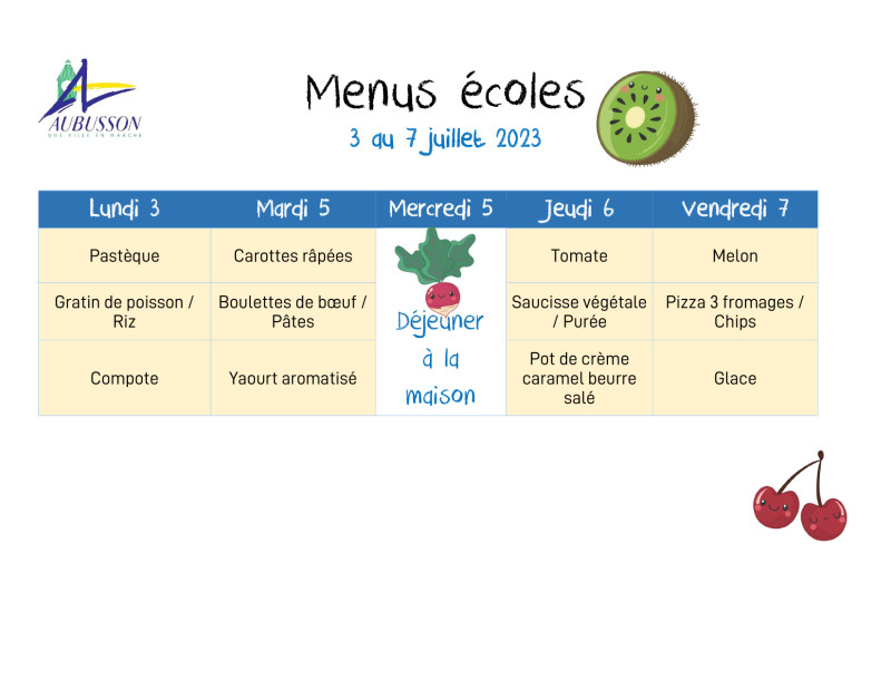 Microsoft Word - menus écoles semaine 3 au 7 juillet 2023