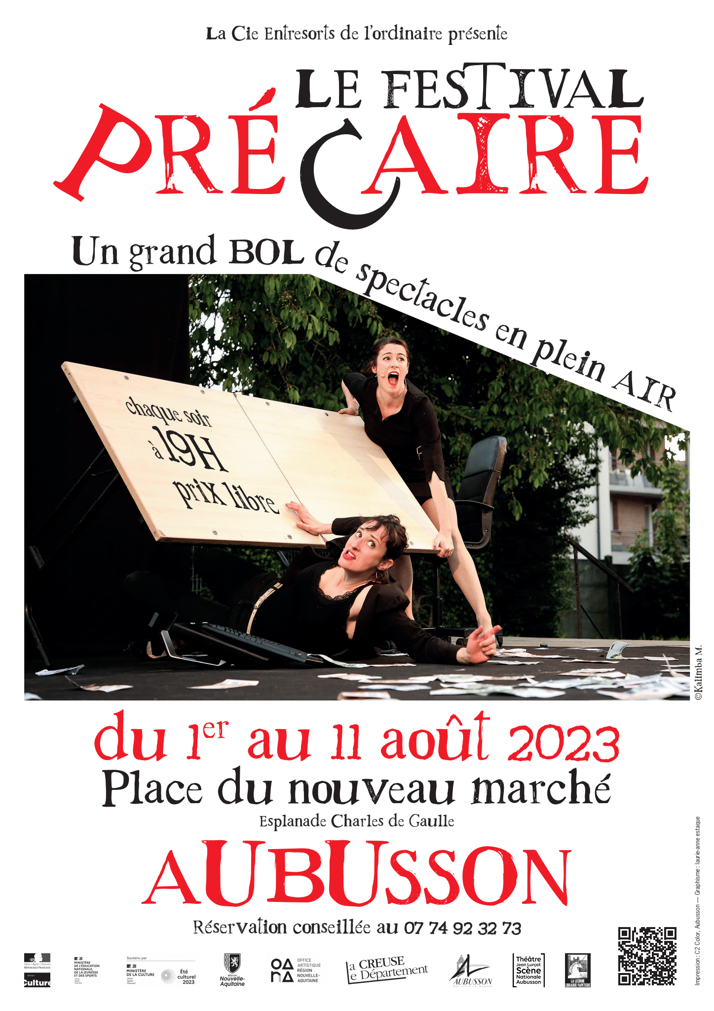 affiche Festival précaire