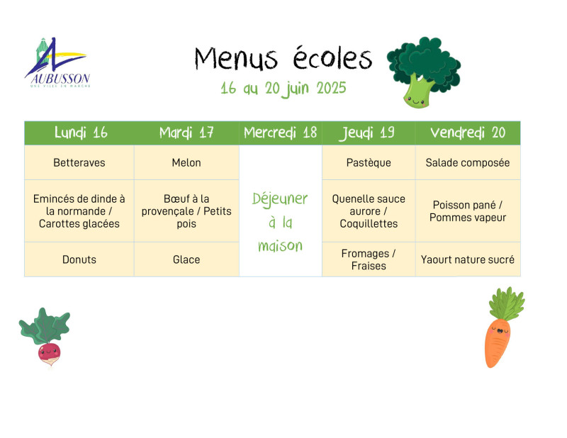 Microsoft Word - menus écoles semaine 16 au 20 juin 2025