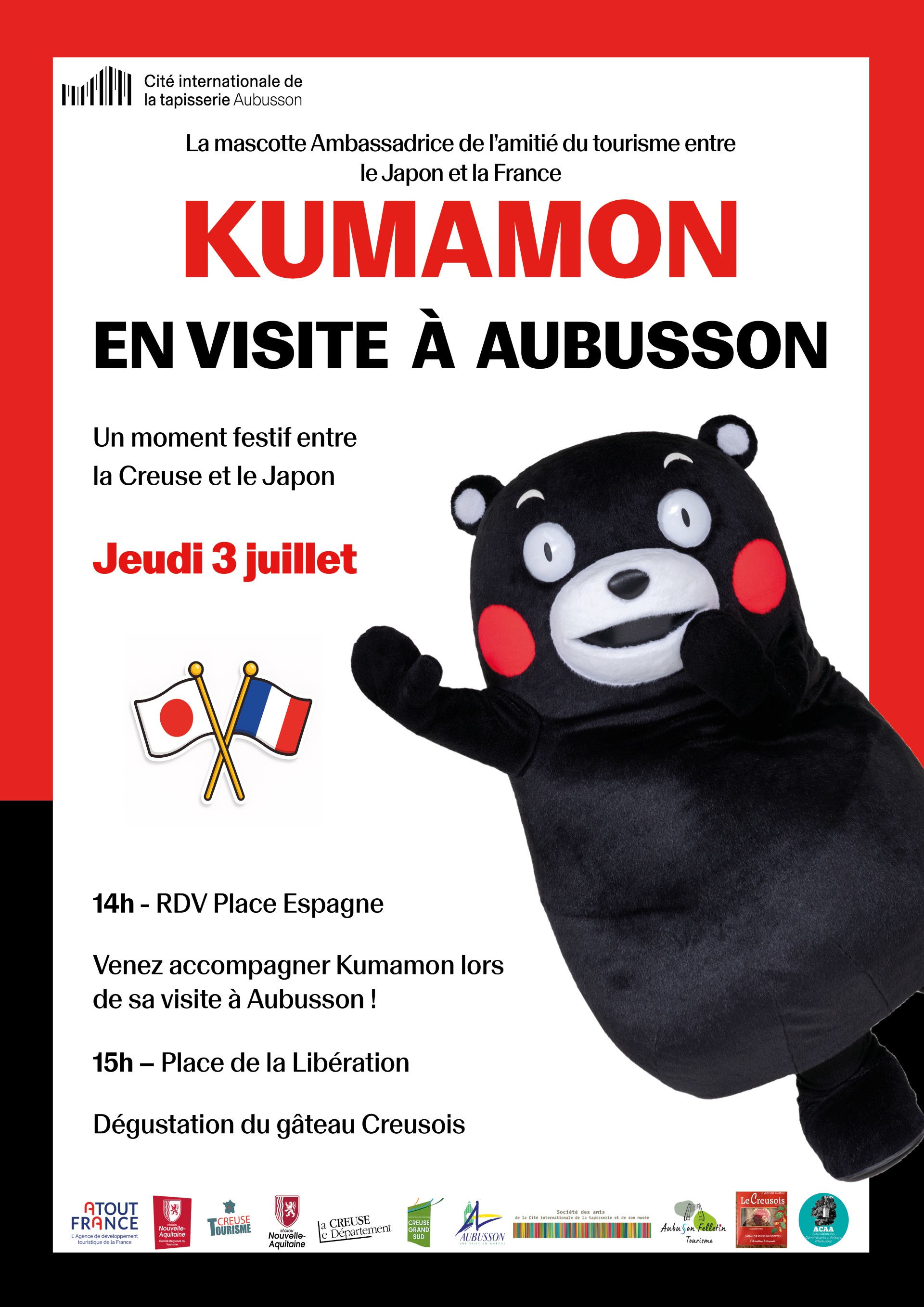 thumbnail_Affiche A3 Kumamon